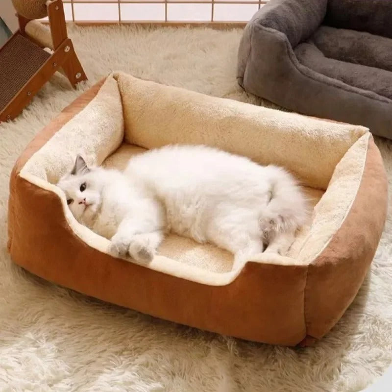 Purr Nest - Cozy & Warm Cushioned Cat Bed