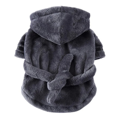 Cozy Paws - Absorbent Dog Bathrobe Towel