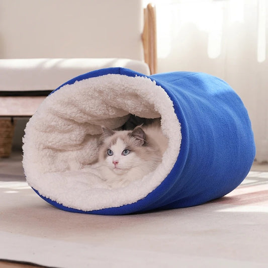 Snuggle Tunnel - Enclosed Cozy Cat Bed