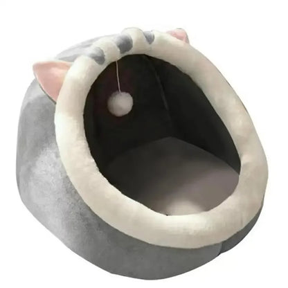 Cozy Cave - Warm & Cozy Washable Cat Bed