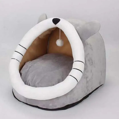 Cozy Cave - Warm & Cozy Washable Cat Bed