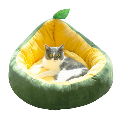 Fruit Nest – Ultra Plush Cozy Pet Bed for All-Season Comfort