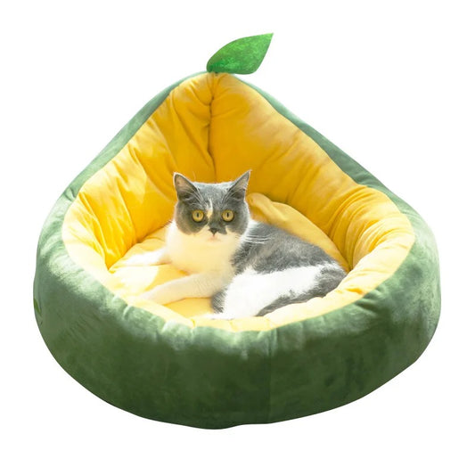 Fruit Nest – Ultra Plush Cozy Pet Bed for All-Season Comfort