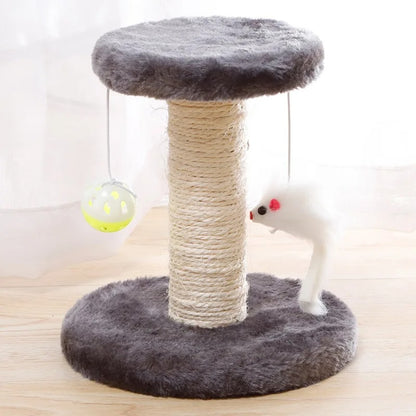 Paw Peak – Multi-Level Cat Climbing Tree with Scratching Post & Toys