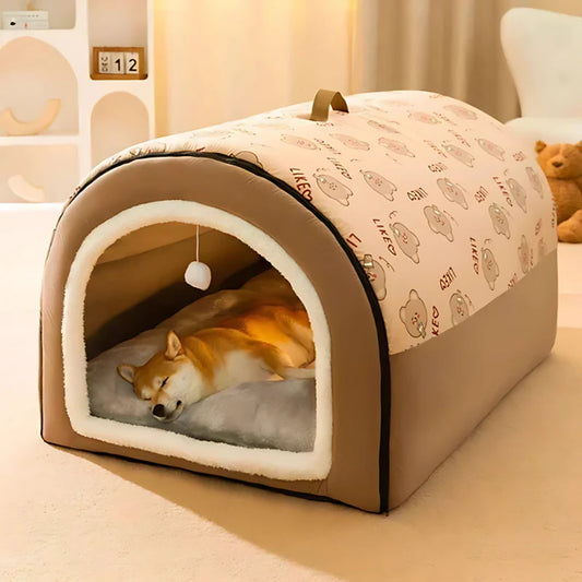 Cozy Hideaway - Enclosed Pet Bed Cave