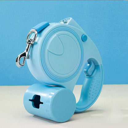 Glow Grip - Retractable Dog Leash with Light & Poop Bags | Tangle Free