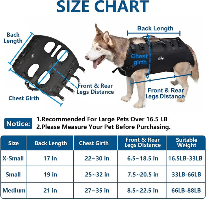 Lift Ease - Dog Support Harness