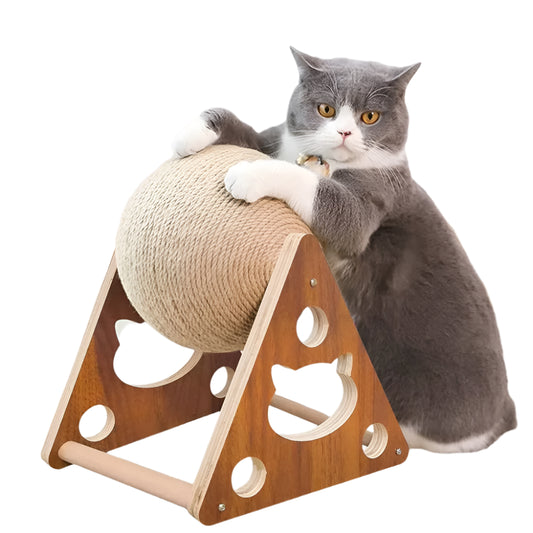 Whisker Spin - Spinning Interactive Cat Scratch Toy