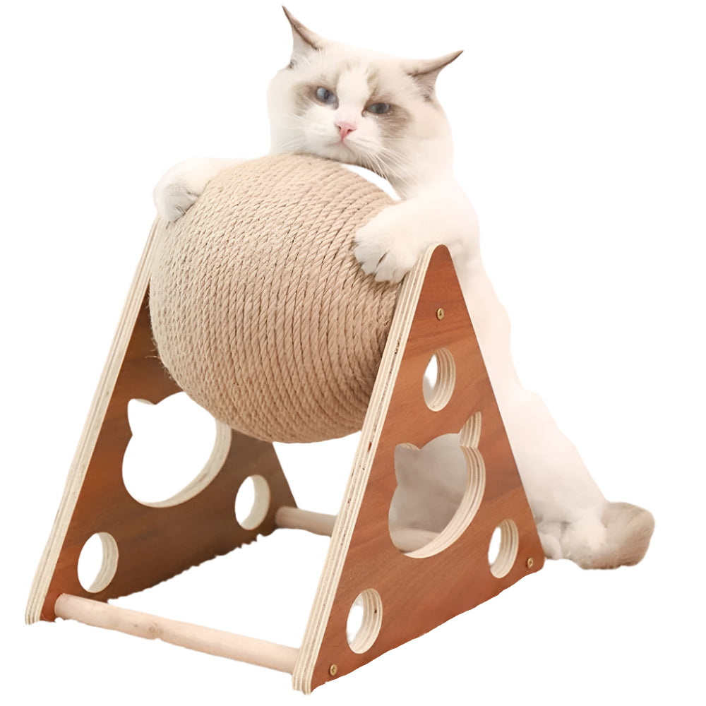 Whisker Spin - Spinning Interactive Cat Scratch Toy