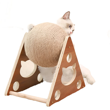 Whisker Spin - Spinning Interactive Cat Scratch Toy