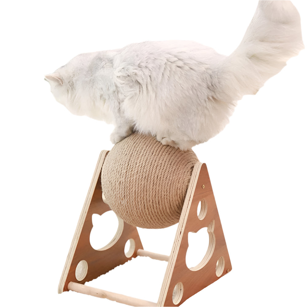 Whisker Spin - Spinning Interactive Cat Scratch Toy